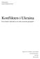 Konflikten i Ukraina