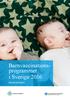 Barnvaccinationsprogrammet. i Sverige 2016 ÅRSRAPPORT