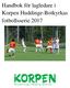 Handbok för lagledare i Korpen Huddinge-Botkyrkas fotbollsserie 2017
