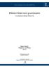 EXAMENSARBETE. Effektivt flöde inom gruvindustrin. En fallstudie vid Boliden Mineral AB. Malin Ström Magnus Lundberg 2013