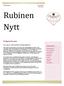 Rubinen Nytt. Budgetmöte igen Nr BRF Rubinen. Den 2 juli 2011 hade styrelsen sitt årliga budgetmöte.