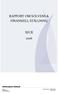 RAPPORT OM SOLVENS & FINANSIELL STÄLLNING SFCR 2016