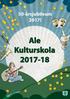 50-årsjubileum 2017! Ale Kulturskola