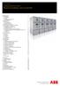 UniGear ZS1 (12-24 kv) Manual för installation, drift och underhåll Instruktionshandbok för installation, drift och underhåll
