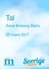 Tal. Anna Kinberg Batra