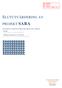 SLUTUTVÄRDERING AV PROJEKT SARA (SAMORDNAD ARBETSLIVSREHABILITERING TILL ARBETE) Författare: Fredrik Johansson och Sven Ladenvall, F A J