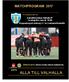 ALLA TILL VALHALLA MATCHPROGRAM Damallsvenskan Valhalla IP Torsdag29:e Juni kl. 19:00 Kopparbergs/Göteborg FC vs Limhamn/Bunkeflo