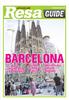 Publicer Publ ad no icer vember 2 ad oktober 2014 BARCELONA La Rambla Strandliv Miró & Picasso Pinchos & tapas La Sagrada