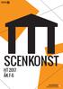 SCENKONST HT 2017 ÅK F-6 KULTURHUSET DIESELVERKSTADEN