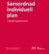 Samordnad individuell plan