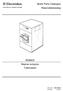 Spare Parts Catalogue Reservdelskatalog. W3600X Washer extractor Tvättmaskin