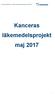 Kancera AB (publ) Status för läkemedelsprojekt maj Kanceras läkemedelsprojekt maj 2017