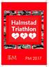 Välkommen till Halmstad Triathlon 2017