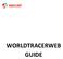 WORLDTRACERWEB GUIDE