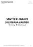 SANTEX ELEGANCE SKJUTBARA PARTIER Monterings-& Skötselmanual