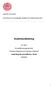 Studiehandledning. VT 2017 Grundlärarprogrammet Campus Uppsala och Campus Gotland Ledarskap för grundlärare, 10 hp 4PE056. Uppsala universitet