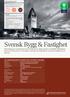 1591 MARKNADSWARRANT SVENSK BYGG & FASTIGHET FIXED BEST. Marknadsföringsmaterial Marknadswarrant Svensk Bygg & Fastighet Fixed Best GRUND- UTBUD