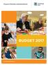 Örgryte-Härlanda stadsdelsnämnd BUDGET
