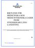 RIKTLINJE FÖR MEDICINSKA OCH MEDICINTEKNISKA GASER INOM STOCKHOLMS LÄNS LANDSTING