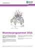 Blomsterprogrammet 2016