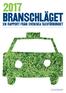 2017 BRANSCHLÄGET EN RAPPORT FRÅN SVENSKA TAXIFÖRBUNDET TA TAXI TILL HÅLLBARA STÄDER OCH LEVANDE LANDSBYGDER.