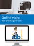 Online video. Best practice guide 2017