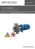 CombiMagBloc INSTRUKTIONSBOK. Horisontell, sluten centrifugalpump med magnetkoppling