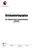 Krishanteringsplan. Ro 6, Högbergsskolan & Vuxenutbildningen 2016/2017 Reviderad