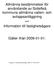 Allmänna bestämmelser för användande av Sollefteå kommuns allmänna vatten- och avloppsanläggning. Information till fastighetsägare