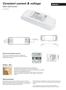 Constant current & voltage DALI LED Driver