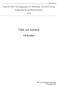 Rapporter från Forskningsgruppen för utbildnings- och kultursociologi. Sociology of Education and Culture Research Reports. Nr 24. Tillit och habitus