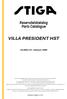 Reservdelskatalog Parts Catalogue VILLA PRESIDENT HST Season 2000