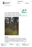 Bevarandeplan för Natura 2000-område (enligt 17 förordningen (1998:1252) om områdesskydd enligt miljöbalken m.m.)