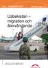 Uzbekistan migration och återvändande