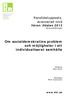 Om socialdemokratins problem och möjligheter i ett individualiserat samhälle