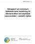 Delrapport om svenskars fjällbesök samt inställning till allemansrätten och skyddade naturområden särskilt i fjällen