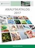 ANALYSKATALOG