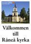 Välkommen till Råneå kyrka