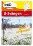 Glad sommar! U-Svängen. Västmanlands Länsbygderåd. Nr 2/2016 Juni. Informationsblad från Länsbygderådet i Västmanland.