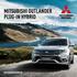 MITSUBISHI OUTLANDER PLUG-IN HYBRID MITSUBISHIMOTORS.SE