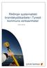 Riktlinjer systematiskt brandskyddsarbete i Tyresö kommuns verksamheter