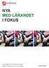 NYA MED LÄRANDET I FOKUS