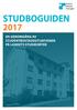 STUDBOGUIDEN EN GENOMGÅNG AV STUDENTBOSTADSSITUATIONEN PÅ LANDETS STUDIEORTER