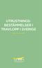 UTRUSTNINGS- BESTÄMMELSER I TRAVLOPP I SVERIGE