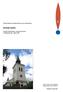 Gnosjö kyrka. Kulturhistorisk karakterisering och bedömning. Gnosjö församling i Gnosjö kommun Jönköpings län, Växjö stift.