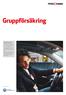 Gruppförsäkring. Förköpsinformation