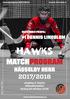 matchprogram 2017/2018 herrar division 2 MATCHENS PROFIL: Hässelby Herr 2017/2018 omgång 5: Runby Hässelbyhallen lördag 28 oktober 13:30