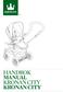 HANDBOK MANUAL KRONAN City