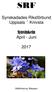 SRF. Synskadades Riksförbund Uppsala Knivsta. Synvinkeln April - Juni. Bildförklaring: Blåsippor