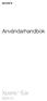 Användarhandbok. Xperia Ear XEA10